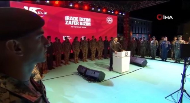 Çiftçi:  15 Temmuz da yaşananlar büyük bir ders 