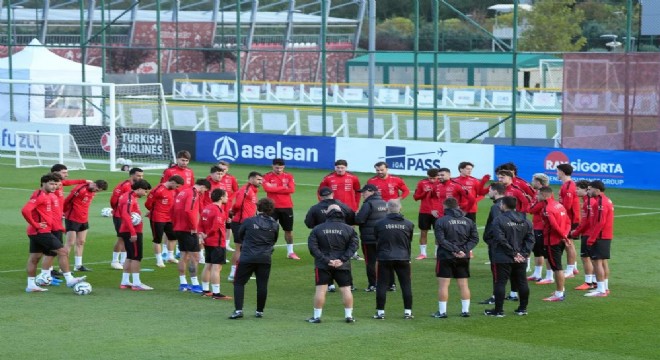 A Milli Futbol Takımı Belçika maçına odaklandı