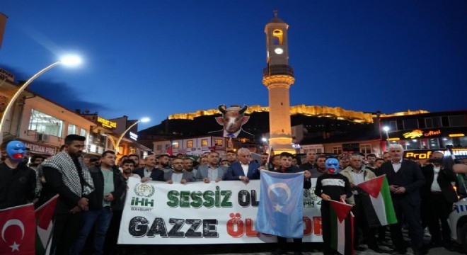 'Filistin'e destek İsrail'e lanet '