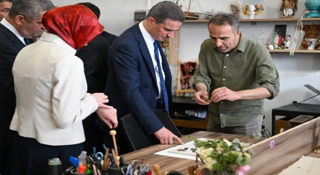  San atın diliyle değerlerimiz  sergisi açıldı