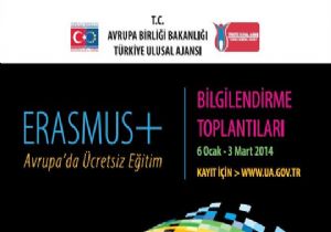 ERASMUS Erzurum Tanıtım Toplantısı 22 ocak’ta