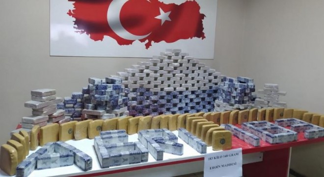 1.5 yılda 1.2 ton uyuşturucu ele geçirildi