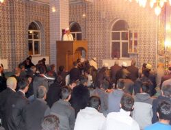 Pasinler’de Regaip coşkusu yaşandı