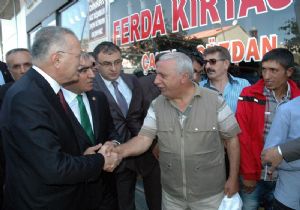 İhsanoğlu esnafı ziyaret etti