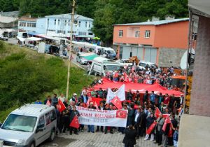 Şehitlere rahmet, teröre lanet yağdı