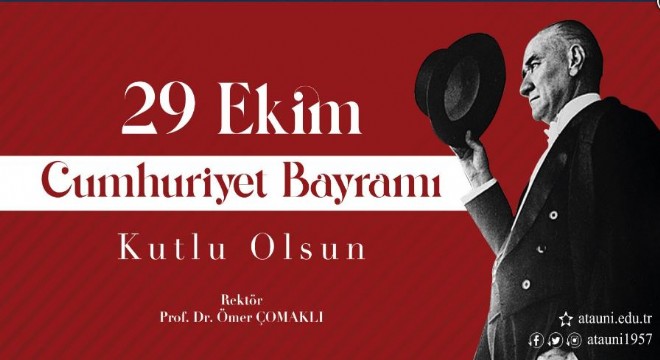 ‘Çomaklı:  29 Ekim Cumhuriyet Bayramı kutlu olsun’