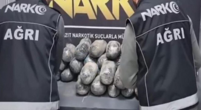 29 kilo uyuşturucu ele geçirildi