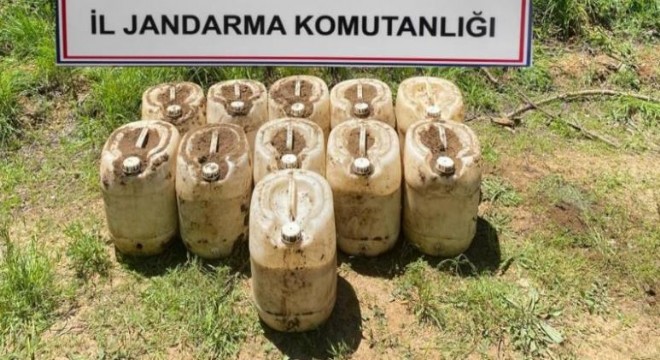 430 kilo amonyum nitrat ele geçirildi