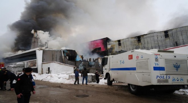 6 kişinin yaralandığı yangın kontrol altına alındı