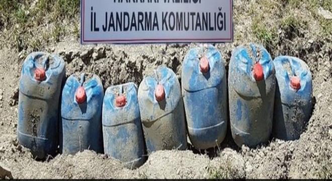 640 litre Asetik Anhidrit maddesi ele geçirildi