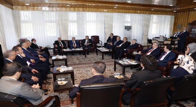 ATAUNİV Özkaya yı ağırladı