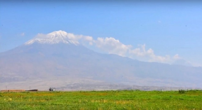 Ağrı Dağı da beyaza büründü