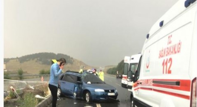 Ardahan yolunda trafik kazası: 4 yaralı