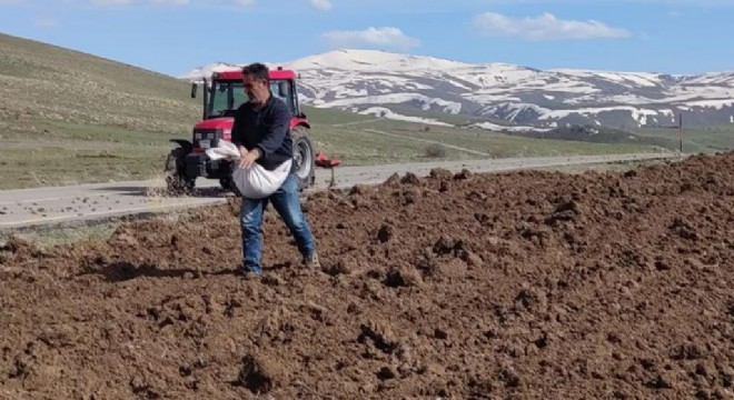 Aşkale’de tohum toprak ile buluştu