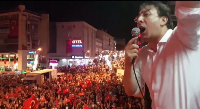 Aydemir: ’15 temmuzda Hak batıla galip gelmiştir’