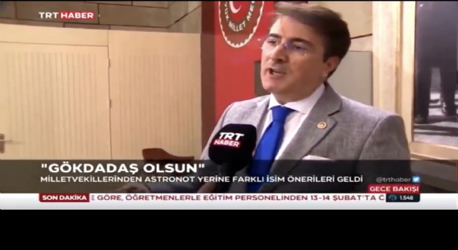 Aydemir’den ‘Gökdadaş’ ismi teklifi