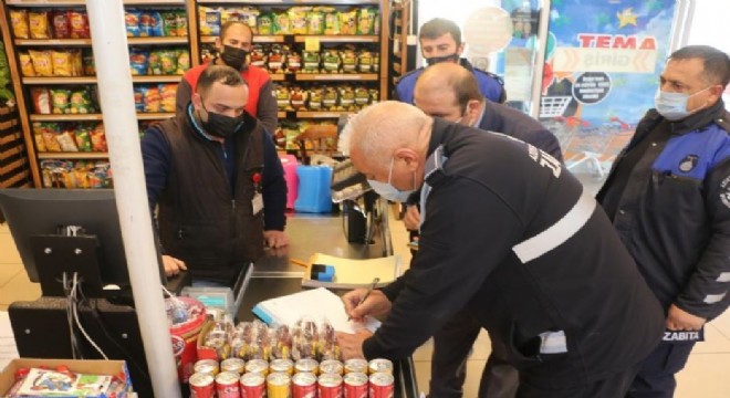 Aziziye’de fahiş fiyat denetimi