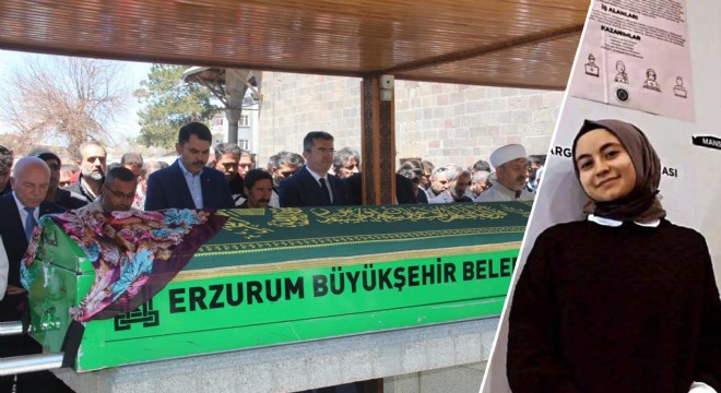 Bakan Kurum, Zeynep Bağrıyanık'ın cenaze törenine katıldı