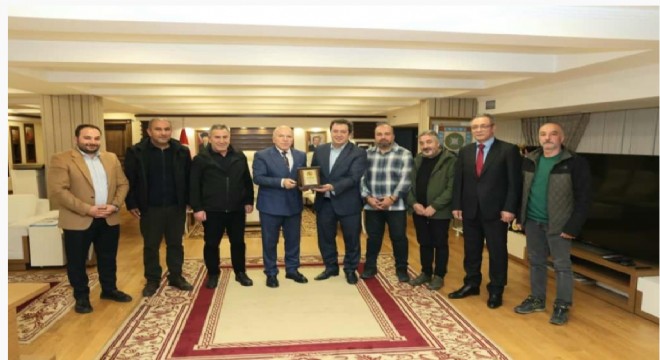 Başkan Sekmen, DGF ve DAGC’yi kabul etti