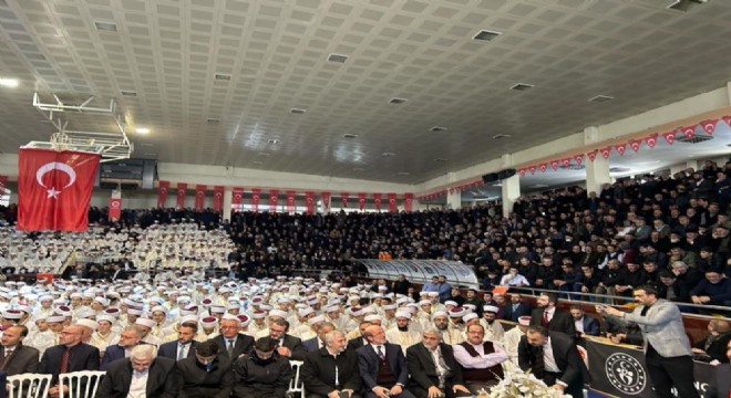 Bin bir hafız için icazet merasimi düzenlendi