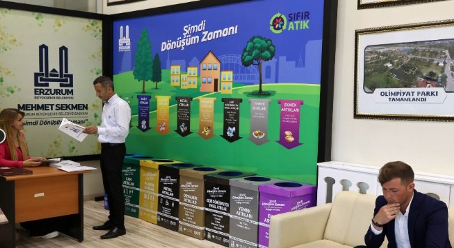 Büyükşehir “Sıfır Atık” projesine yoğunlaştı