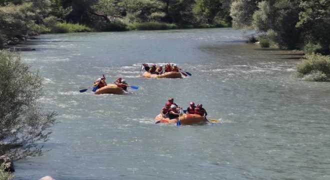 Çoruh Nehri nde adrenalin zirve yaptı