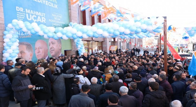 Cumhur ittifakı Yakutiye SKM törenle açıldı