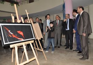 Palandöken’de sanatla milli coşku buluştu