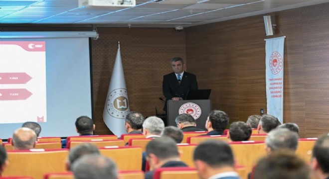 Ekinci den Vali Baruş’a eğitim brifingi