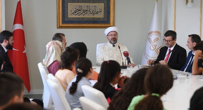 Erbaş: “İslam, güzel ahlakı yaymayı emreder”