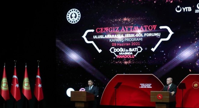 Erdoğan’dan ‘Türkçe ses bayrağımız’ vurgusu