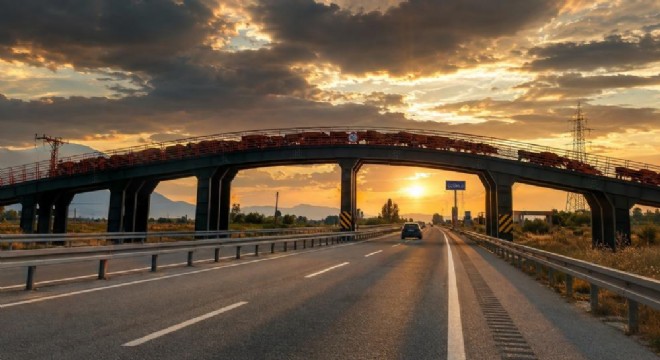 Erzincan - Erzurum yolunda  Ekolojik Üst Geçit 