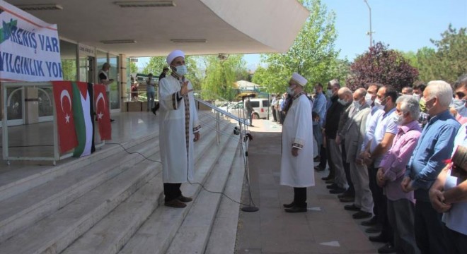 Erzincan’da Filistinliler için gıyabi cenaze namazı kılındı