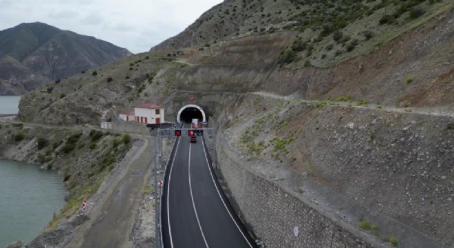 Erzurum - Artvin yolunda dua alan yatırım