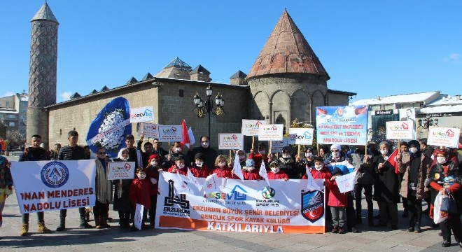 Erzurum LÖSEV’den, farkındalık yürüyüşü