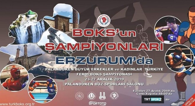 Erzurum’da Boks Şöleni