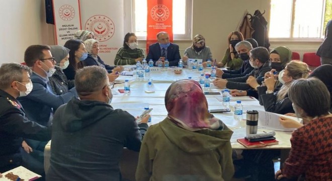 Erzurum’da Kadına Yönelik Şiddetle etkin mücadele