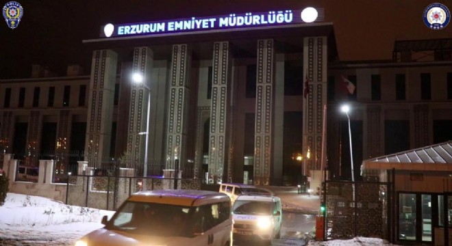 Erzurum’da ‘Kıskaç-11’ operasyonu