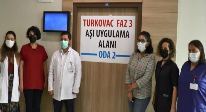 Erzurum’da Turkovac ın Faz-3 çalışması başladı