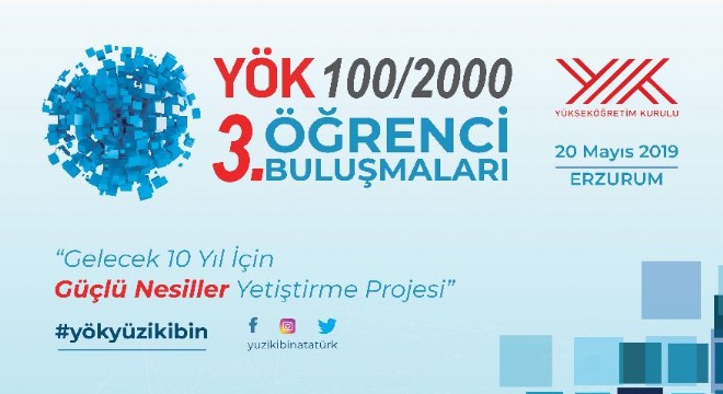 Erzurum’da YÖK Öğrenci Buluşması