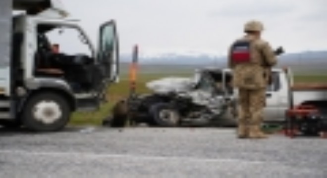 Erzurum'da jandarma bölgesinde bir ayda 12 kişi trafik kazalarında yaralandı