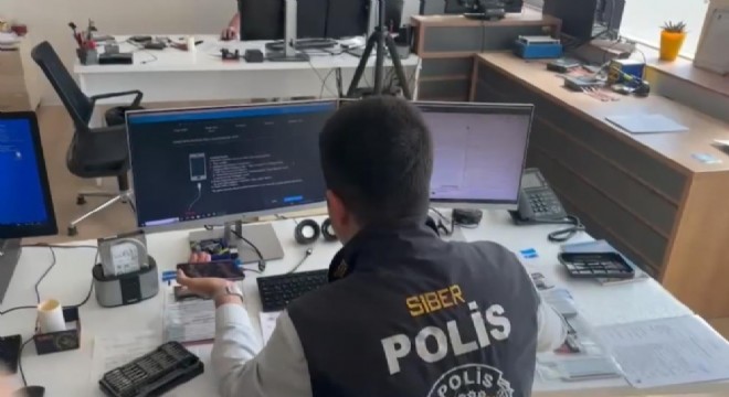 Erzurum’da siber suç operasyonu
