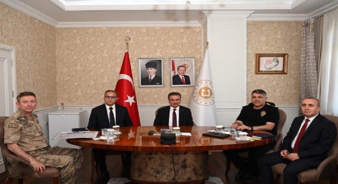 Erzurum'da spor güvenliği değerlendirildi