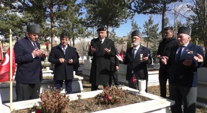 Erzurum’da şühedaya vefa