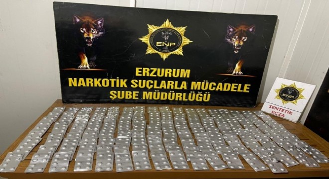 Erzurum’da uyuşturucu operasyonu