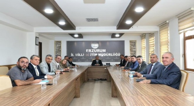 Erzurum'da yeni eğitim - öğretim yılı istişaresi