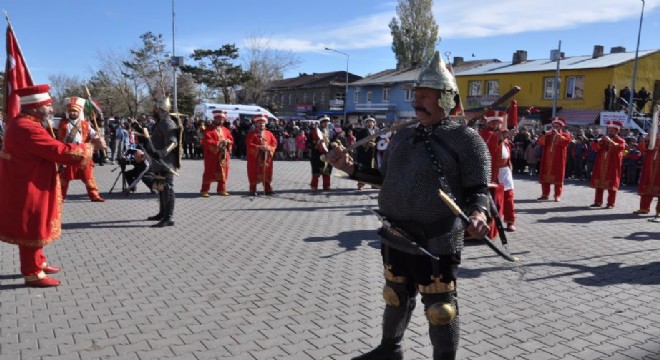 Erzurum mehter takımı büyük ilgi gördü