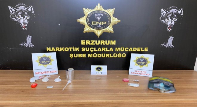 Erzurum polisinden zehir tacirlerine darbe