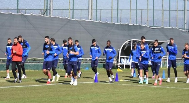 Erzurumspor Altınordu maçı hazırlıklarına başladı