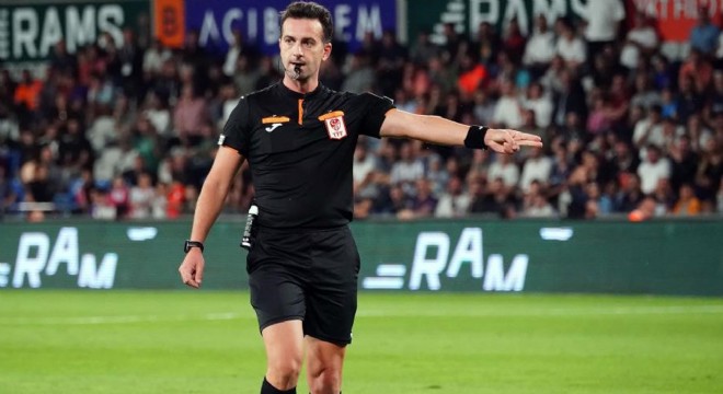 Erzurumspor - Bodrum maçını Sağlam yönetecek